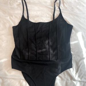 Forever 21 Plus Size Corset Bodysuit